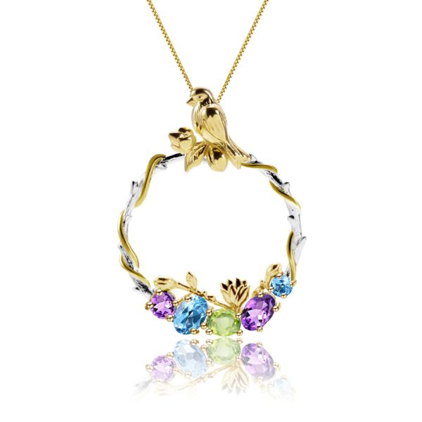 Gemstone Necklace-C7947P - 图片 3