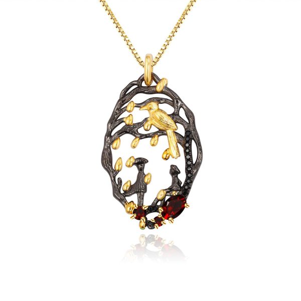 Gemstone Necklace-C8198P - 图片 3