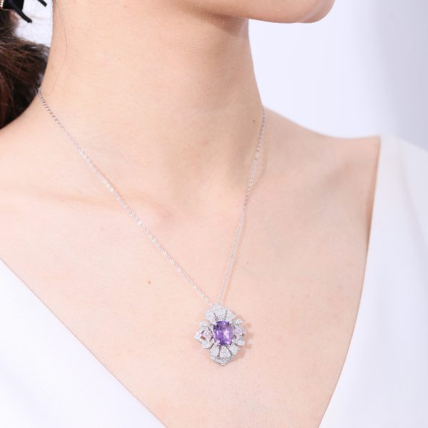 Gemstone Necklace-ZL0089P - 图片 5