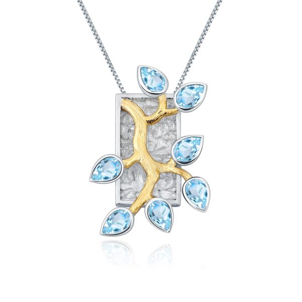 Gemstone Necklace-C8278P - 图片 2