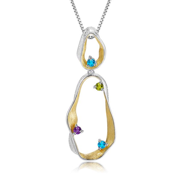 Gemstone Necklace-C7870P
