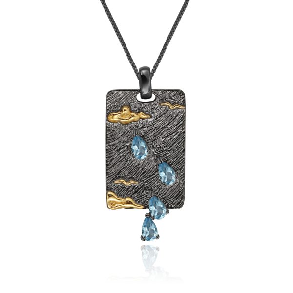 Gemstone Necklace-C7918P