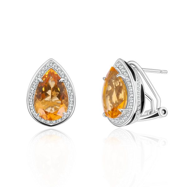 Gemstone Earrings-C9646E - 图片 4