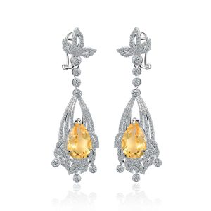 Gemstone Earrings-ZL0065E