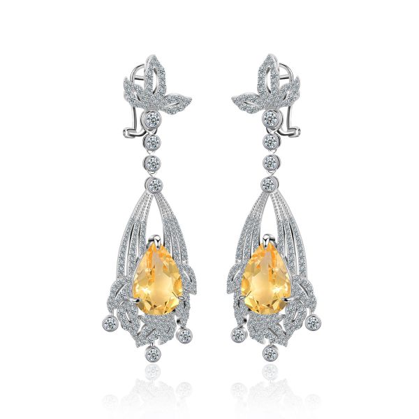 Gemstone Earrings-ZL0065E