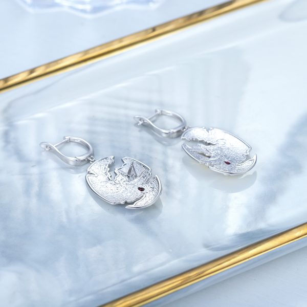 Gemstone Earrings-C7942E - 图片 5