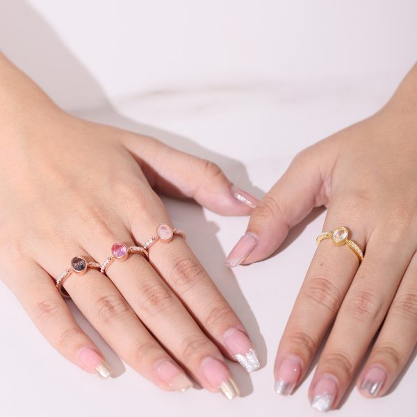 Gemstone Rings- OL0910RP2-R - 图片 2