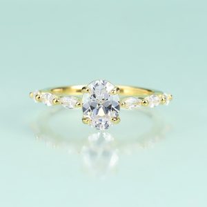 Gemstone Rings-  OL0915RCZW-H