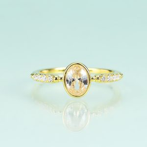 Gemstone Rings- OL0910RCZW-H