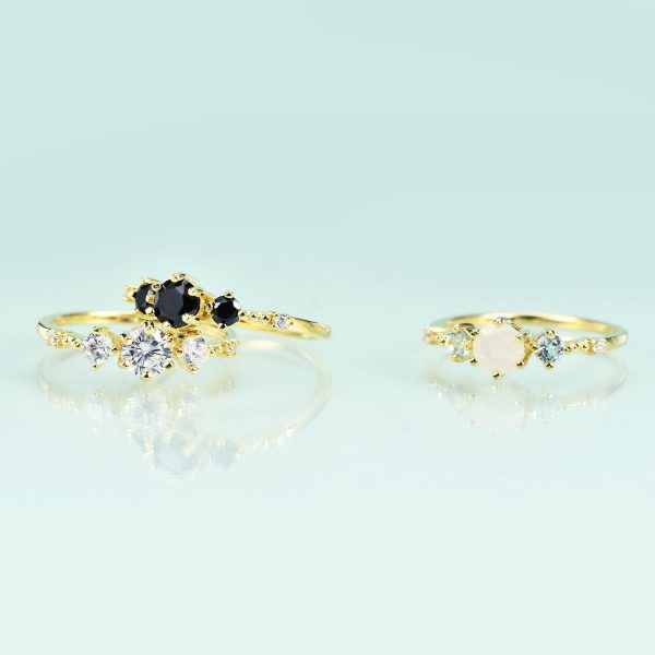 Gemstone Rings-  OL0968RMIX-H - 图片 3