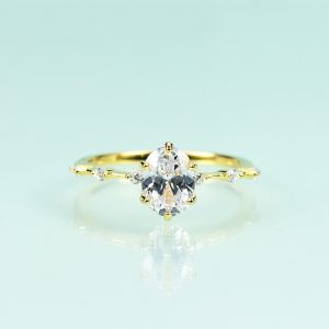 Gemstone Rings-  OL0926RCZW-H