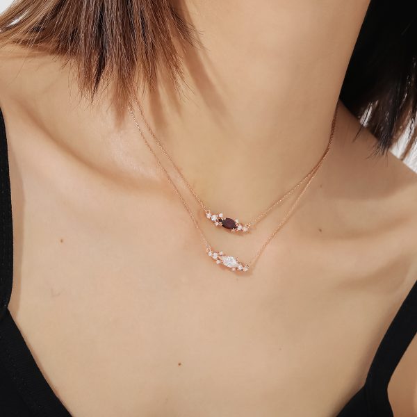 Gemstone Necklace-   OL1025N - 图片 5