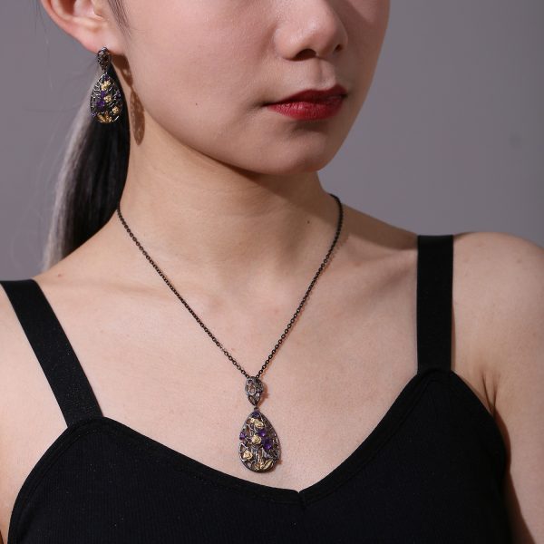 Gemstone Necklace-C7937P - 图片 6