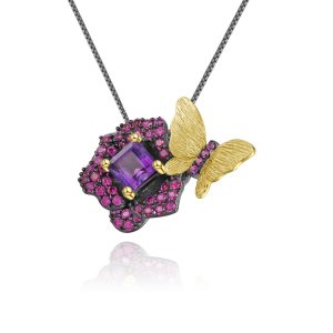 Gemstone Necklace-C8233BHP