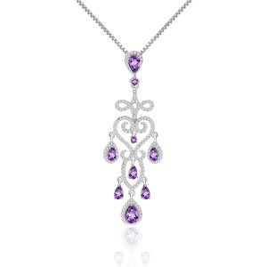 Gemstone Necklace-C3087P