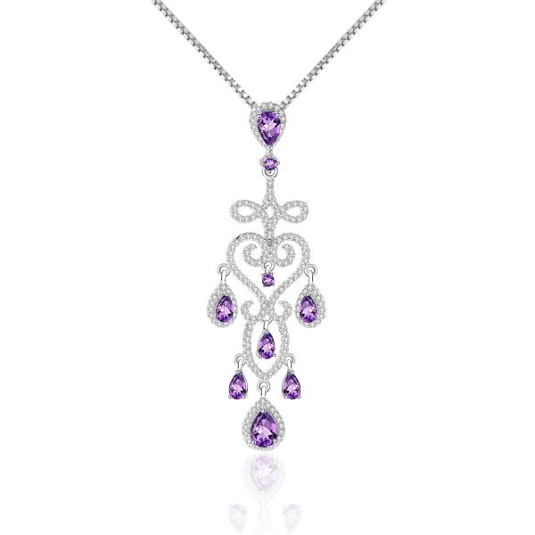 Gemstone Necklace-C3087P