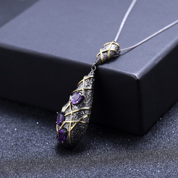 Gemstone Necklace-C7880P - 图片 7