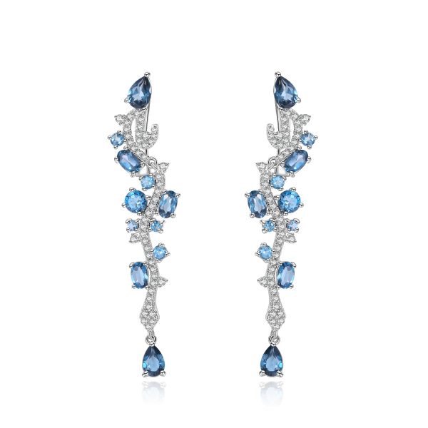 Gemstone Earrings-C4795E3 - 图片 2
