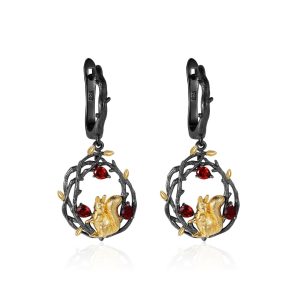 Gemstone Earrings-C7874E