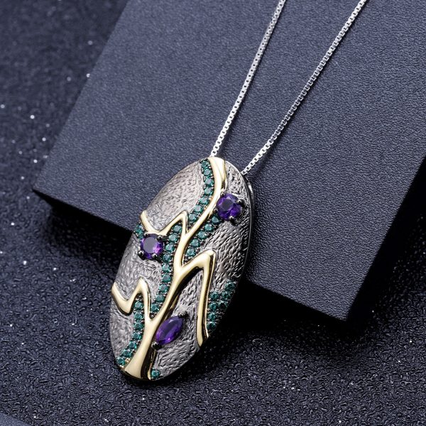Gemstone Necklace-C7616P - 图片 4