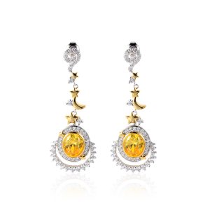Gemstone Earrings-C9381ECZY