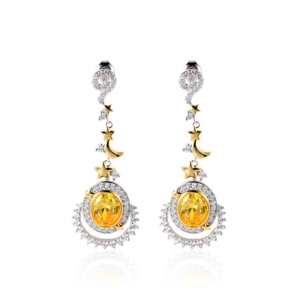 Gemstone Earrings-C9381ECZY