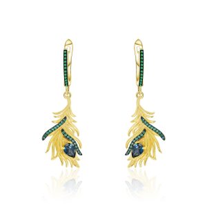 Gemstone Earrings-C8100E