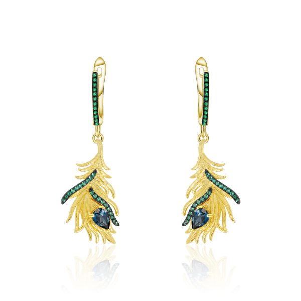 Gemstone Earrings-C8100E