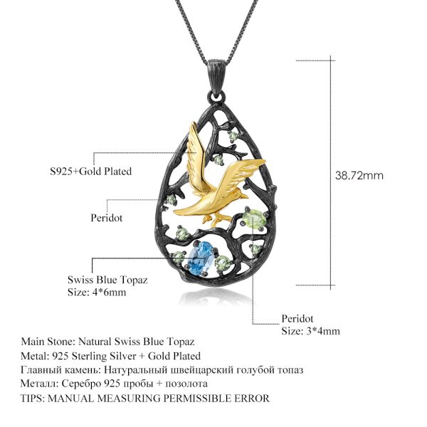 Gemstone Necklace- C7930P - 图片 4