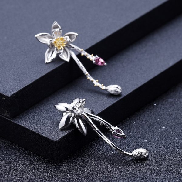 Gemstone Earrings-C7782E - 图片 7