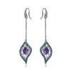 Gemstone Earrings-C5054E2