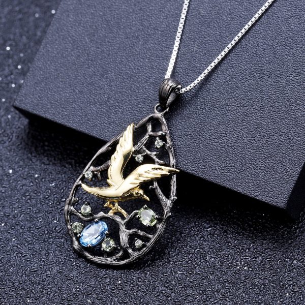 Gemstone Necklace- C7930P - 图片 5