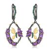 Gemstone Earrings-C7749E