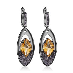 Gemstone Earrings-C4103E3