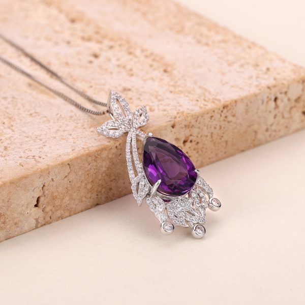 Gemstone Necklace-ZL0065P - 图片 4