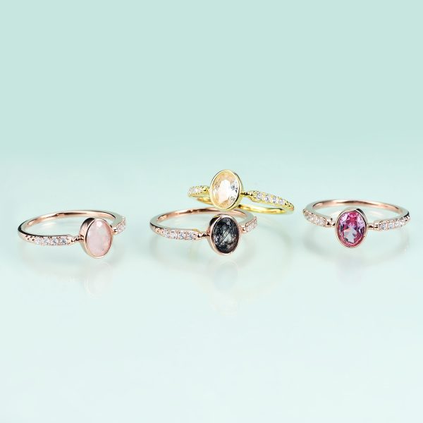 Gemstone Rings- OL0910RP2-R - 图片 3