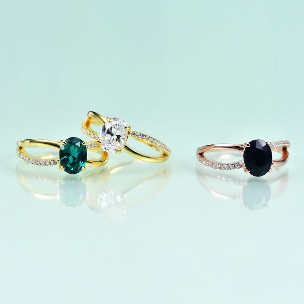 Gemstone Rings-  OL0929RDSA-R - 图片 2