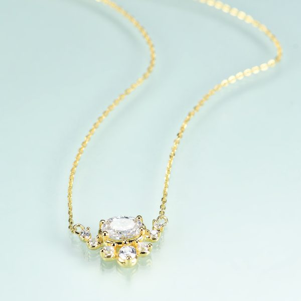 Gemstone Necklace-   OL0893NCZW-H - 图片 4