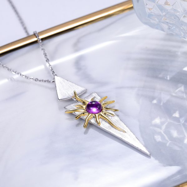Gemstone Necklace-C7786P - 图片 3