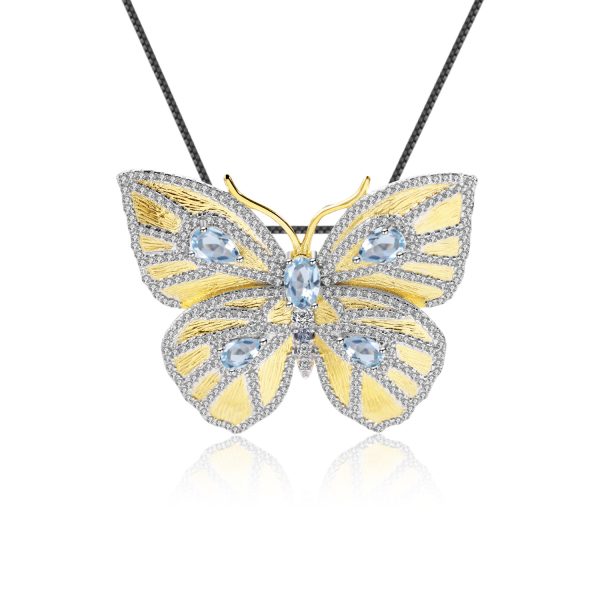 Gemstone Necklace-C8113BHP-B - 图片 4