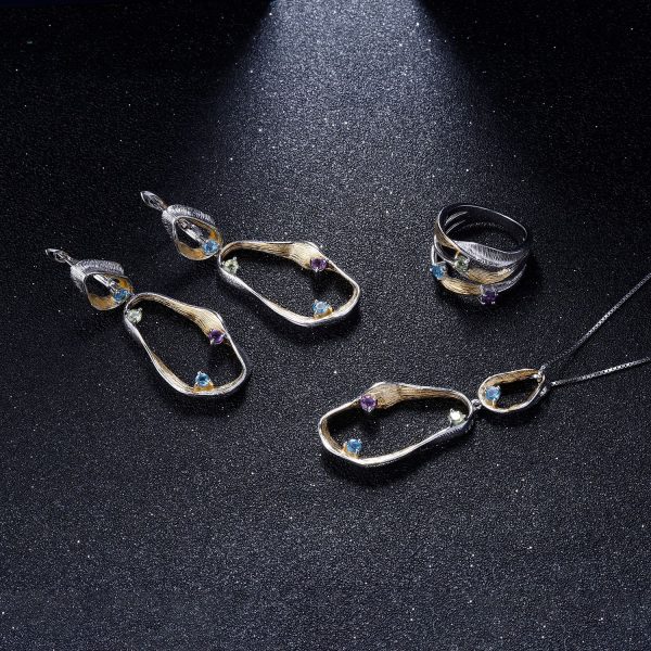 Gemstone Necklace-C7870P - 图片 4