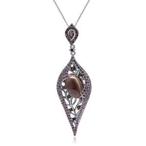 Gemstone Necklace-W0472P