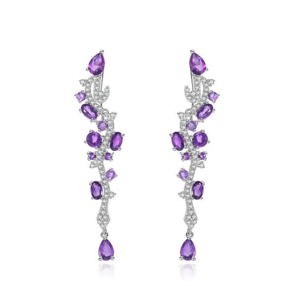 Gemstone Earrings-C4795E3 - 图片 3