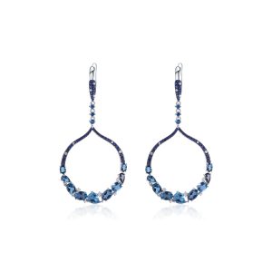 Gemstone Earrings-W0490E