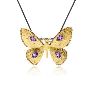 Gemstone Necklace-C8110BHP-B