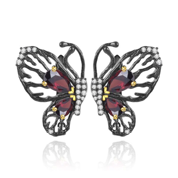 Gemstone Earrings-C8342E
