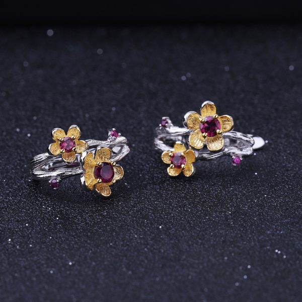 Gemstone Earrings-C7781E - 图片 4