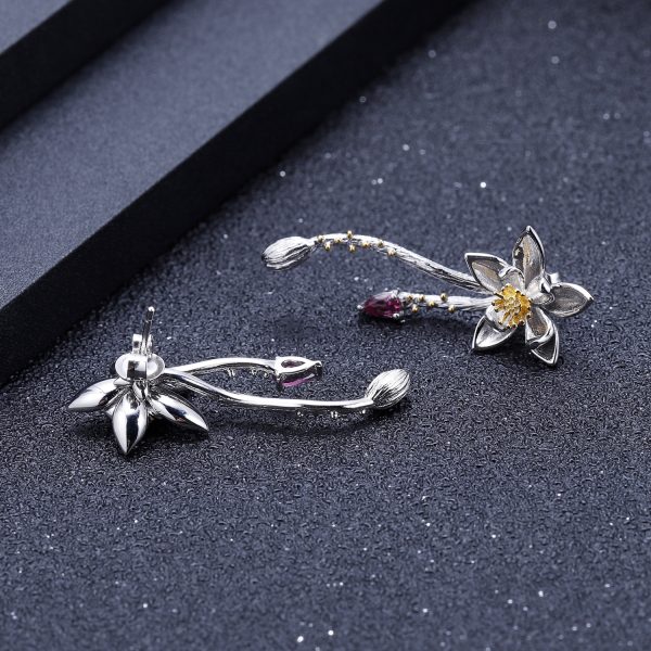 Gemstone Earrings-C7782E - 图片 6
