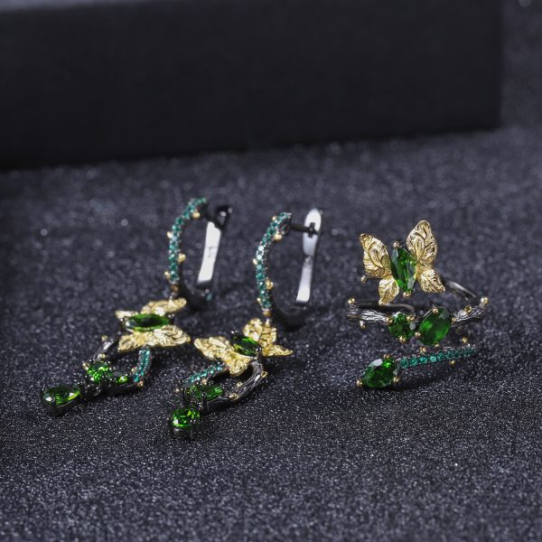 Gemstone Earrings-C7747E - 图片 6