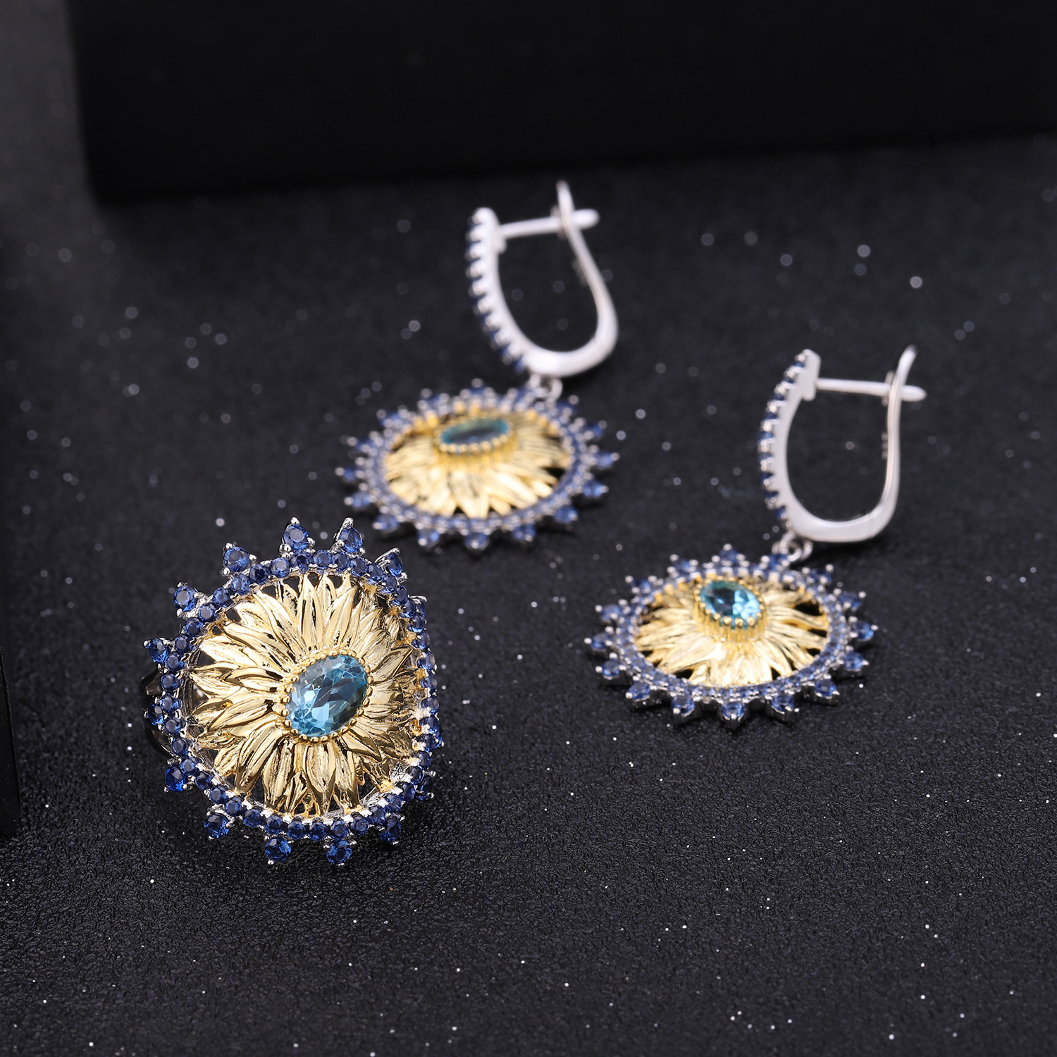 Gemstone Earrings-C7614E - 图片 6